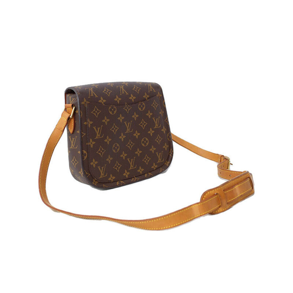 Louis Vuitton Monogram Leather Brown Saint Cloud Shoulder Bag - Picture 2 of 8